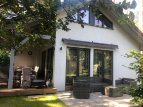 Luxus Ferienhaus Summer Breeze Lübbesee Bootssteg Uckermark Templin